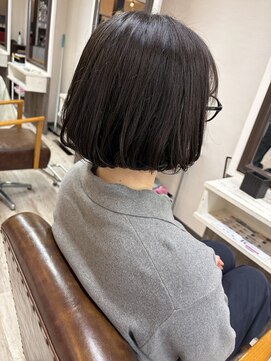 ヘアーパッション(Hair Passion) ぱつっと重ためボブ