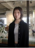 眉上バング×ウルフ