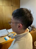 フリースタイル 立川(@.Freestyle)&nbsp;S'レイヤー(マッシュ×刈り上げ)