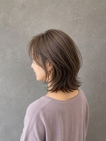 ラベルムバイエーケー(La Belleme by AK)&nbsp;後ろ姿美人の白髪ぼかしレイヤー