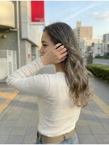 アッシュ 川崎店(Ash)&nbsp;ハイライト　グレージュ　ブリーチあり