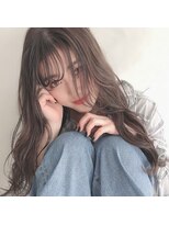 インビテーション(invitation) 【invitation】シースルーバング×ラベンダーアッシュ@マイコ