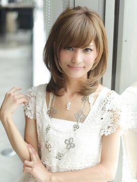 アフロート ディル(AFLOAT D'L) 《AFLOAT裕二朗》大人女性、ミセス世代に支持◎髪型セミロング73