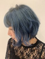 ハナ ビューティーヘアー(hana.)&nbsp;ブルーグラデーション