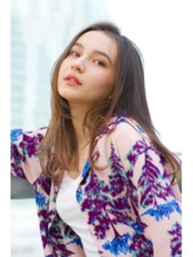 ナンバー ユアイロ 川崎(N° uairo) マッシュウルフベージュくすみカラーラベージュラベンダーピンク