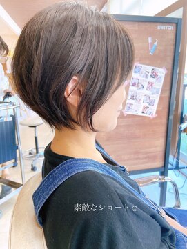 スイッチ 本店(SWITCH) 【鳥居】素敵なショートヘア