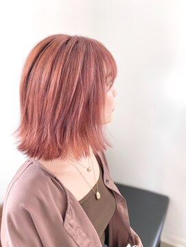 ノチ(Noci) 【志治幸佳】ボブ×可愛いピンク