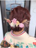 結婚式★着付けヘアアレンジ