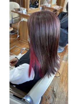 TJ天気予報 1ページ 桑名店 インナーカラー