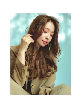 エムスラッシュ たまプラーザ(M.SLASH) グラマラスロング/かきあげバング/たまプラーザ