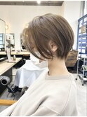 20代30代４０代_くびれショート_前下がり【横浜】＠ryota_hair