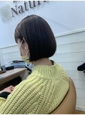 首元スッキリボブスタイル☆