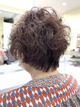 プールドゥマン 屯田(POUR DEMAIN) 【POURDEMAIN】ショートパーマ