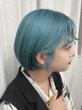 ロットアニバース(lott annibirth) 【髪質改善】ターコイズブルー /艶髪/透明感/トリートメント