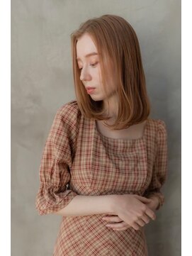 オースティン 登戸向ケ丘遊園(AUSTIN) 大人かわいい前髪セシルカットココアブラウンフリンジウェーブ