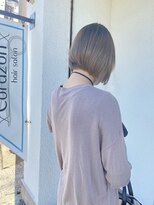 ヘアーメイク コラソン(hair make corazon)&nbsp;似合わせカットメルティカラー着物フェミニンロング