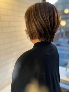 ヘアメイク ウエニ 上本町(HAIR MAKE UE2) 【上本町/谷町6丁目/50-60代/ミセス】白髪ぼかし・白髪染めも