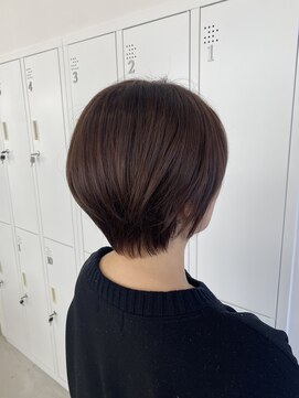 テラス トヨタ(Telasu Toyota) 透けラベンダーベージュとショート