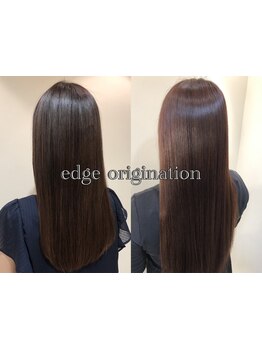 【大阪梅田】暗くならない、白髪ぼかしハイライトで大人のツヤ感・透明感のある髪色に◎