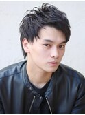 【メンズ】【ツイストスパイラル】【波巻きパーマ】