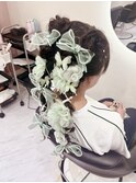 体育祭ヘアセット/梅田ヘアセット