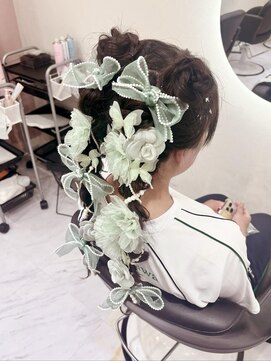 クランリリー 東梅田店(clan lily) 体育祭ヘアセット/梅田ヘアセット