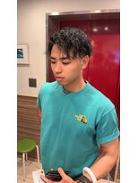 銀座マツナガ 神田店&nbsp;メンズ無造作フェード束感ツイストスパイラルショートストリート