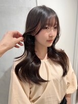 ロンドジェネルーズ 柏(Lond generous)&nbsp;韓国ヘア レイヤーカット 顔周り 髪質改善 柏 縮毛矯正 学割U24