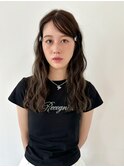 ウェーブヘア