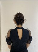【花鈴】カチモリヘアワインレッド/チェリーレッド