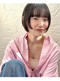 ショートボブ*顔まわりカット