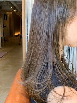 ライツ オオサカ(Litze osaka)の写真/ストレートを駆使した髪質改善でお悩み解決◎ラウンドストレートで自然な丸みのある柔らかな仕上がりに！