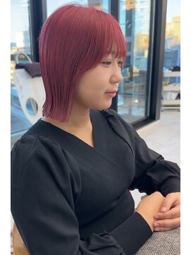 ビューナゴヤ 名駅(VIEW NAGOYA) 前髪カタログ/イメチェンスタイル/ウェーブパーマ/こなれミディ