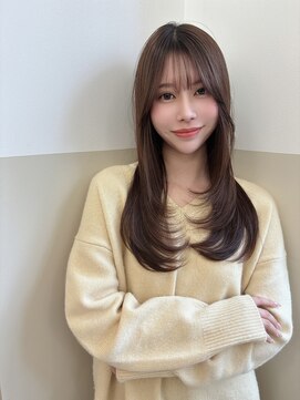 ボヌール 銀座並木通り店(Bonheur) 【銀座/有楽町】stylist高落パールベージュワンカールレイヤー