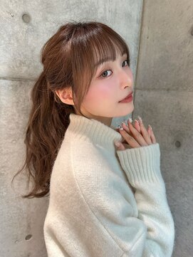 ロンド レア 天神大名店(Lond Le’a) メルティカラー/天神/似合わせカット/ウェーブミディアム