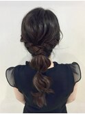 ヘアセットアレンジ
