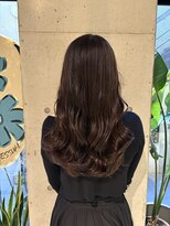 レジュアル(RESSUAL) モテ美髪艶ロングチョコレートブラウンベージュ