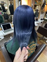 ゴリラビスケッツ(GORILLA BISCUITS)&nbsp;ネイビーブルー/ケアブリーチ/ダブルカラー