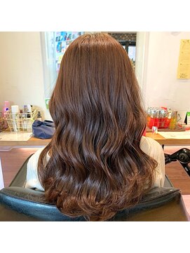 ブリング バイ スノードロップ 吉祥寺(BRING by Snowdrop) ホワイトグレージュ/デジタルパーマ/チェリーブラウン/吉祥寺