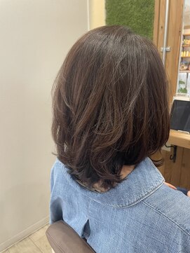 マーブル ヘアー(marble hair) ラベンダーベージュ