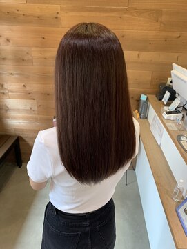 シナヘアー 清澄白河店(SHINA hair) レッドブラウン