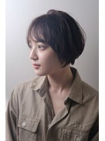 ムー(muu)&nbsp;丸みショートボブ［高崎/高崎問屋駅］