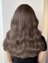アマトウキョウスマートサロン(AMA TOKYO×Smart Salon)&nbsp;ヘーゼルベージュ　ブリーチなし　レイヤーカット　海外風