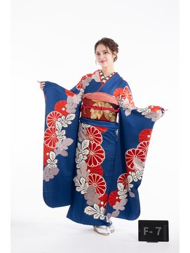 女性専用ヘアセットサロン バロック(BAROQUE) 振袖レンタルNo.F-7