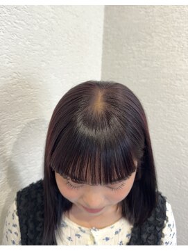 ハイフン 伊勢崎(hyphen) ストレート/暖色カラー/ワイドバング/髪質改善/縮毛矯正