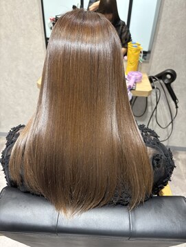 ハクバイジェービー 稲毛(hak by jb) 丸型◎髪質改善カラーで作るアッシュベージュ[稲毛駅/白髪染め]