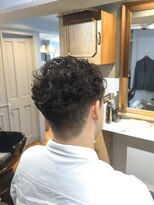 トランク(Trunk)&nbsp;メンズショートパーマスタイル。【桜木町駅/横浜駅/関内駅】