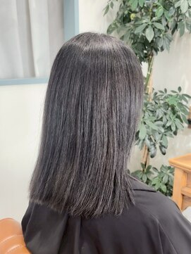 アイル(I'll) 小顔カット外ハネボブフェミニンロングうる艶髪