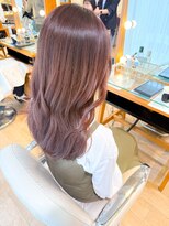 ネオリーブ チロル 横浜西口店(Neolive CiroL.)&nbsp;ピンクベージュ/韓国風ヘアー/小顔/ココアベージュ【横浜】k