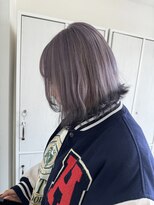 ハイネ(hyne)&nbsp;スノーラベンダー×裾ブラック